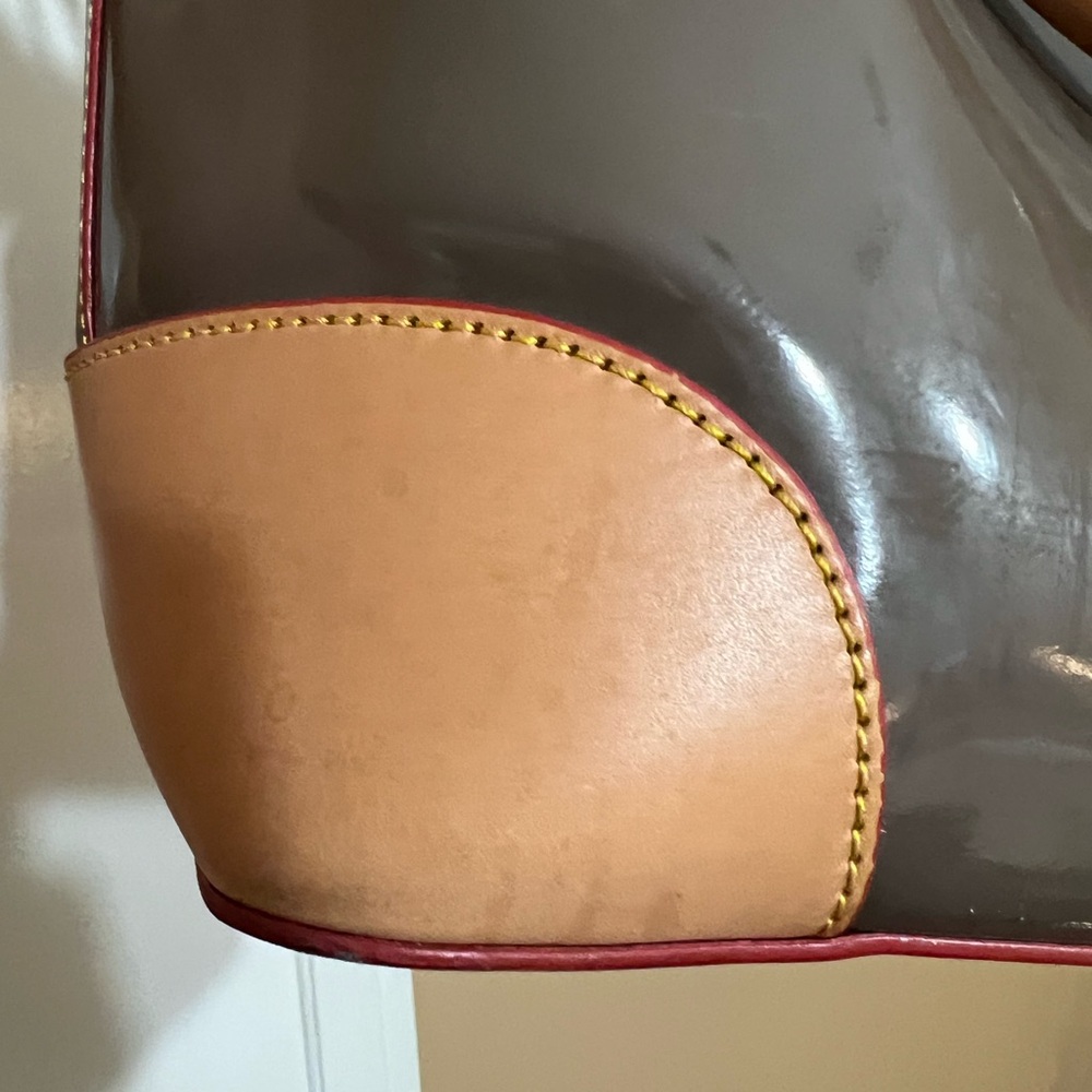 Dooney & Bourke Patent Claremont Dover Tote - Picture 12 of 13